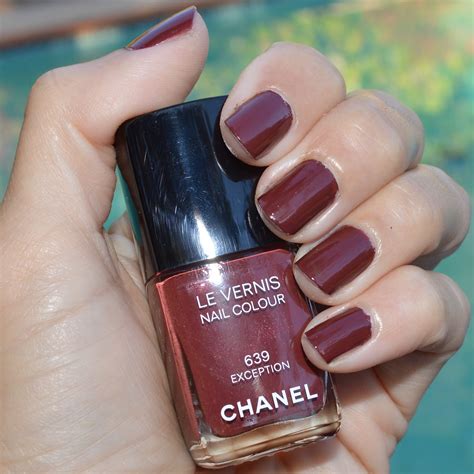 chanel nail varnish colours